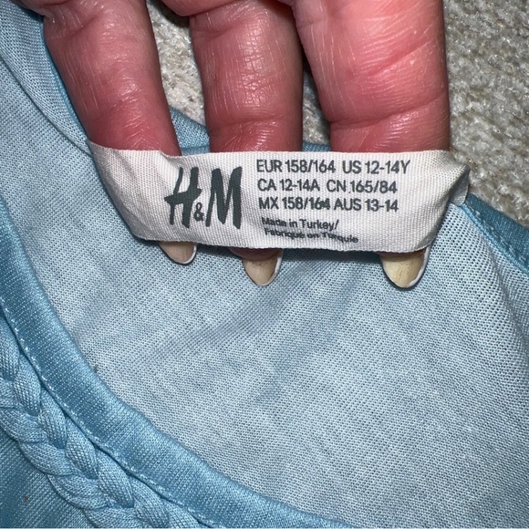 H&M kids sleeveless printed tee girl 12-14Y - Picture 5 of 11